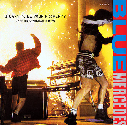 Blue Mercedes-I Want To Be Your Property (single)(used)