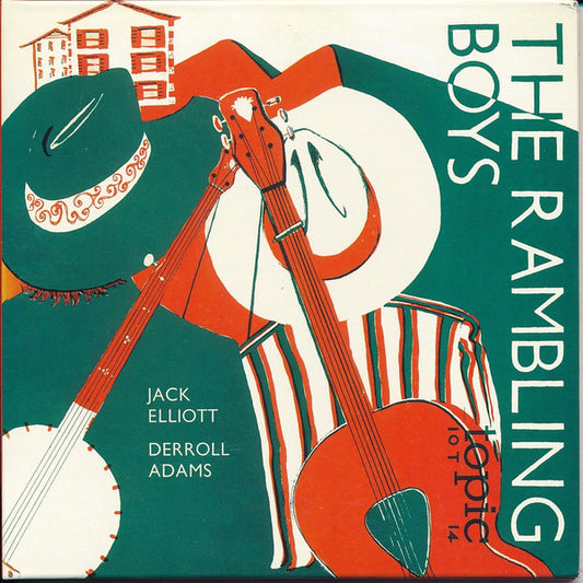 Elliott, Jack & Derroll Adams – The Rambling Boys (Japan import)(CD)(used)