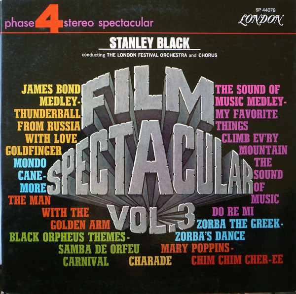 Black, Stanley - Film Spectacular Vol. 3 (import)(used)