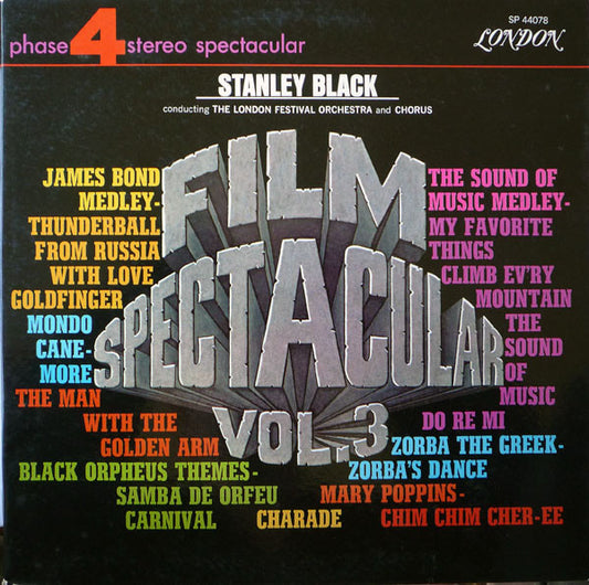 Black, Stanley - Film Spectacular Vol. 3 (import)(used)