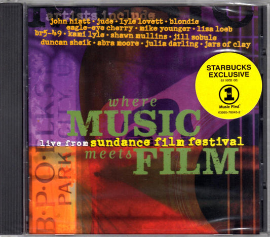 Various – Where Music Meets Film (Live From Sundance Film Festival) (CD)(used)