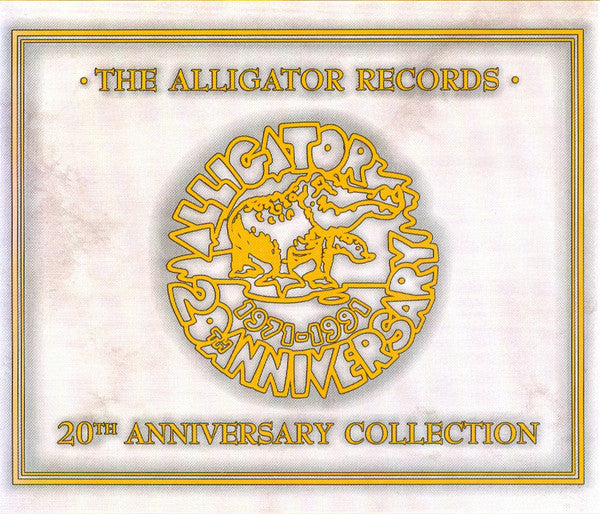 Various – The Alligator Records 20th Anniversary Collection (2 CD)(used)