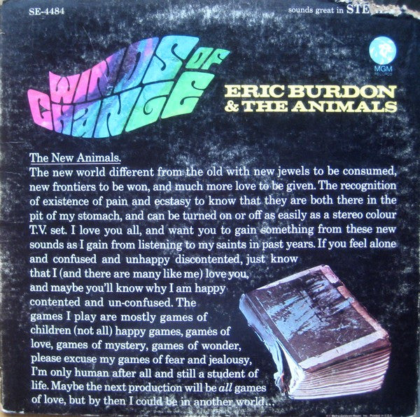 Burdon, Eric & The Animals-Winds Of Change (used)