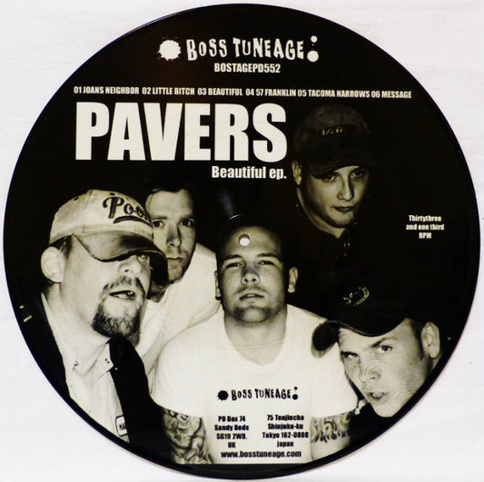 Pavers - Beautiful ep. (picture disc)(Import)(used)