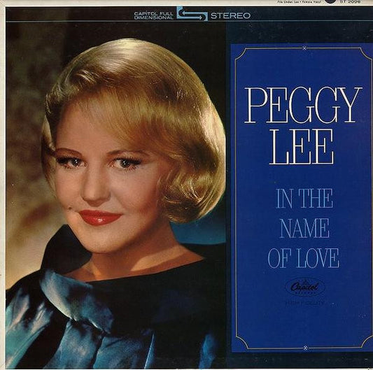 Lee, Peggy - In The Name Of Love (used)