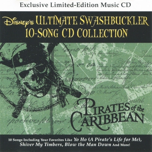Various – Disney's Ultimate Swashbuckler 10-Song CD Collection (CD)(used)