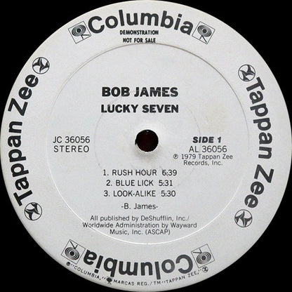 James, Bob - Lucky Seven (promo)(used)