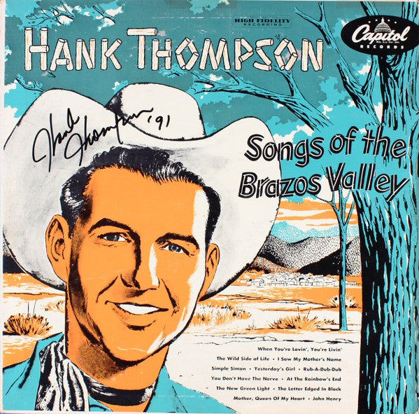 Thompson, Hank-Songs Of The Brazos Valley (mono)(used)