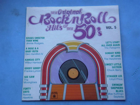 Various - The Original Rock N' Roll Hits Of The 50's Vol. 5 (used)