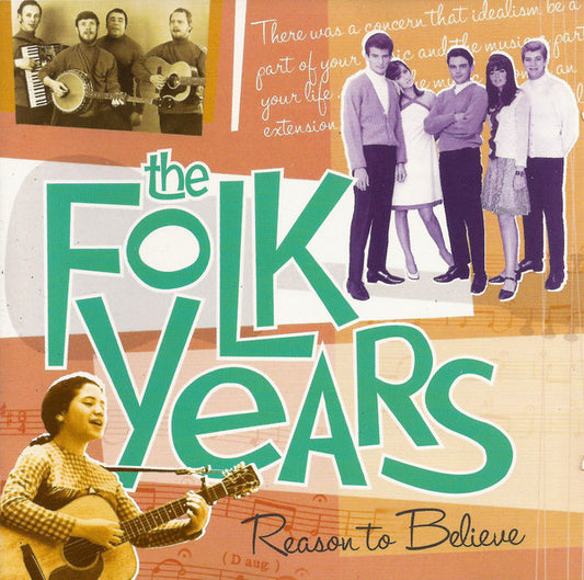 Various – The Folk Years Reason To Believe (2 CD)(used)