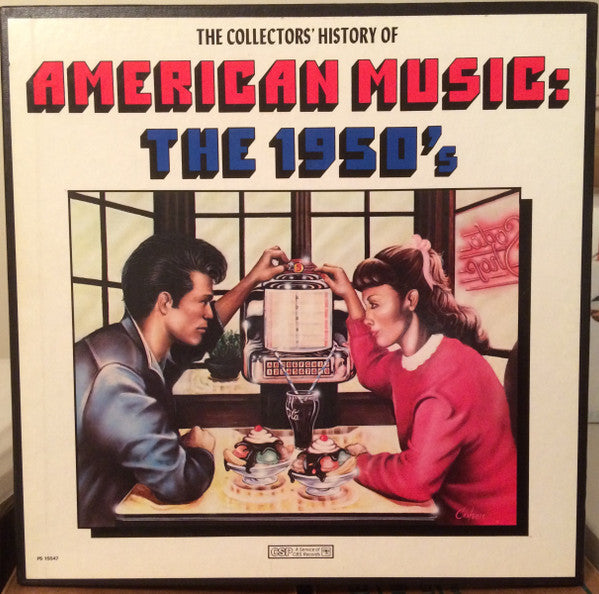 Various - The Collector's History Of American Music: The 1950's (5 LP)(used)