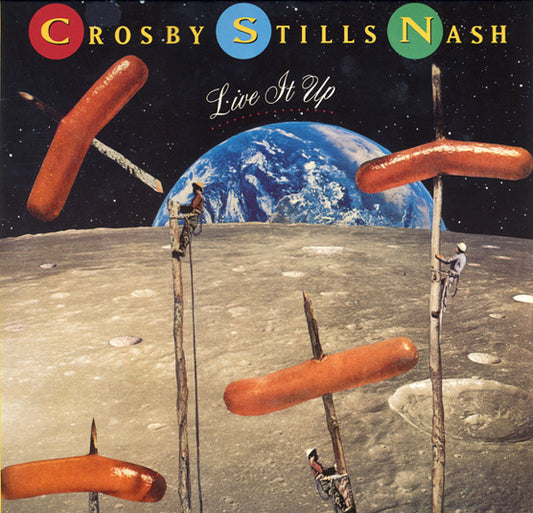 Crosby, Stills & Nash - Live It Up (CD)(used)