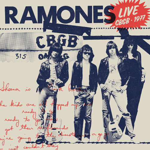 Ramones-LIVE AT CBGB, 1977 (RED VINYL)(RSDBF25)