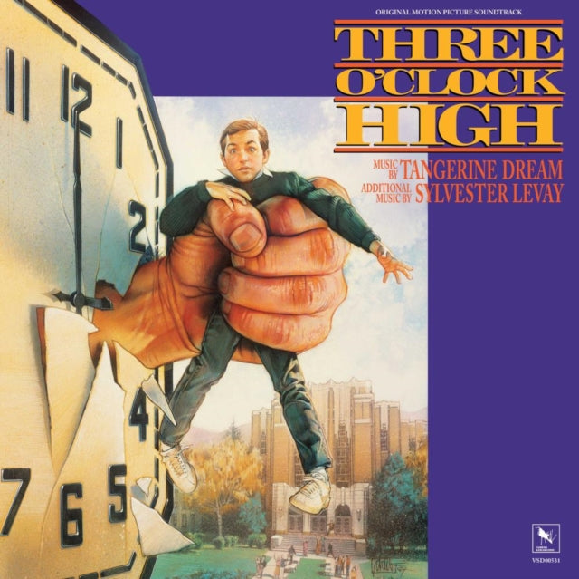 THREE O'CLOCK HIGH OST (BLUE VINYL)-Tangerine Dream