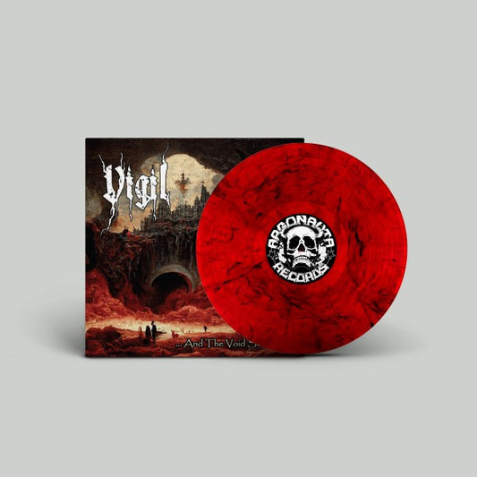 Vigil-...AND THE VOID STARED BACK (RED/BLACK SPLATTER VINYL)