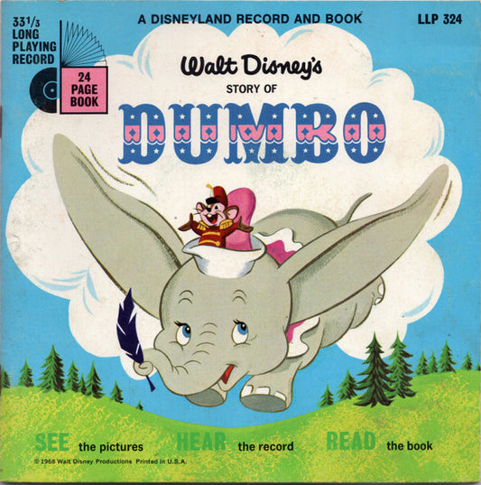 Disney - Story Of Dumbo (Book & 7")(used)