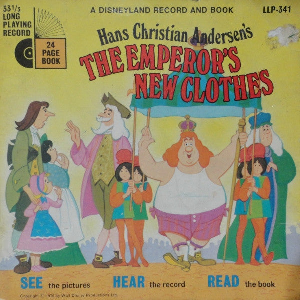 Andersen, Hans Christian - The Emperor's New Clothes (Book & 7")(used)