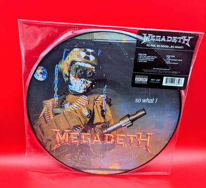 Megadeth-So Far, So Good... So What! (Picture Disc) (used)