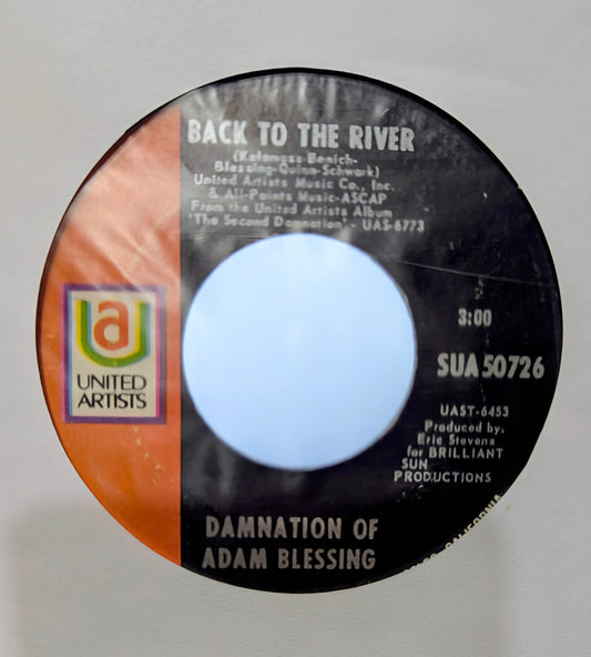 Back To The River (7")(used)-Damnation Of Adam Blessing