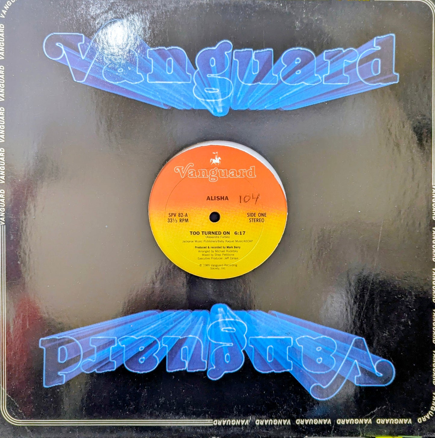 Alisha-Too Turned On (single)(used)