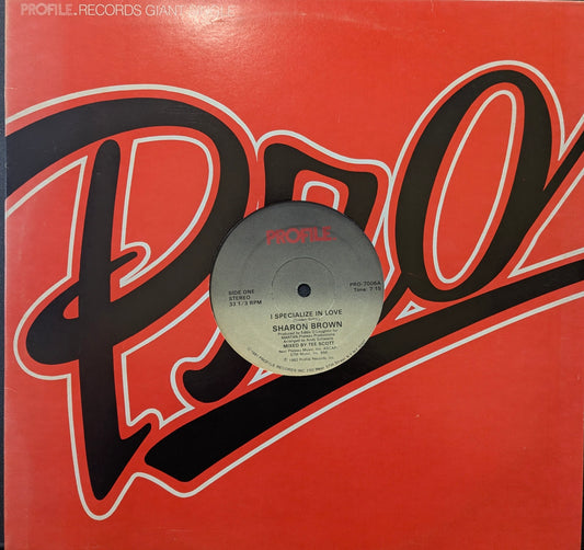 Brown, Sharon-I Specialize In Love (single)(used)