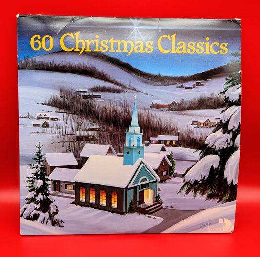 60 Christmas Classics (4 LP)(used)-Various