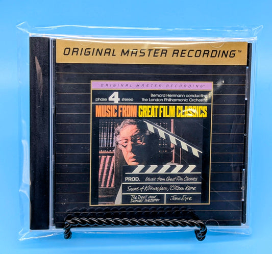 Herrmann, Bernard – Music From Great Film Classics [24K Gold MOFI] (CD)(used)