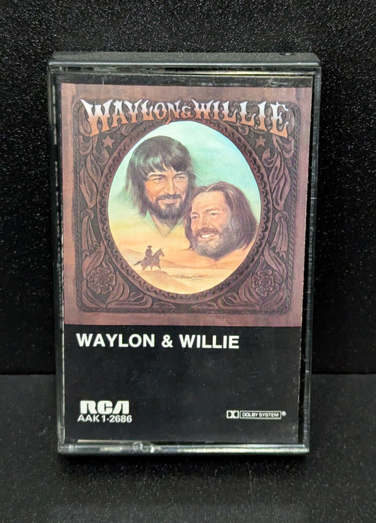 Jennings, Waylon & Willie Nelson – Waylon & Willie (Cassette)(used)
