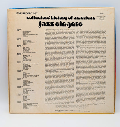 Various - Collectors' History Of American Jazz Singers (5LP) (used)