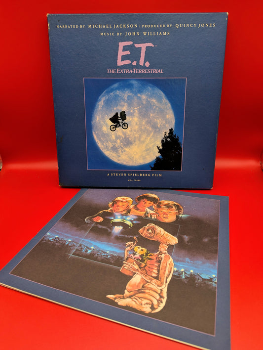 E.T. The Extra-Terrestrial (With Poster & Booklet)(used)-Jackson, Michael & John Williams