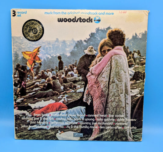 Woodstock (3LP) OST (used)7-Various