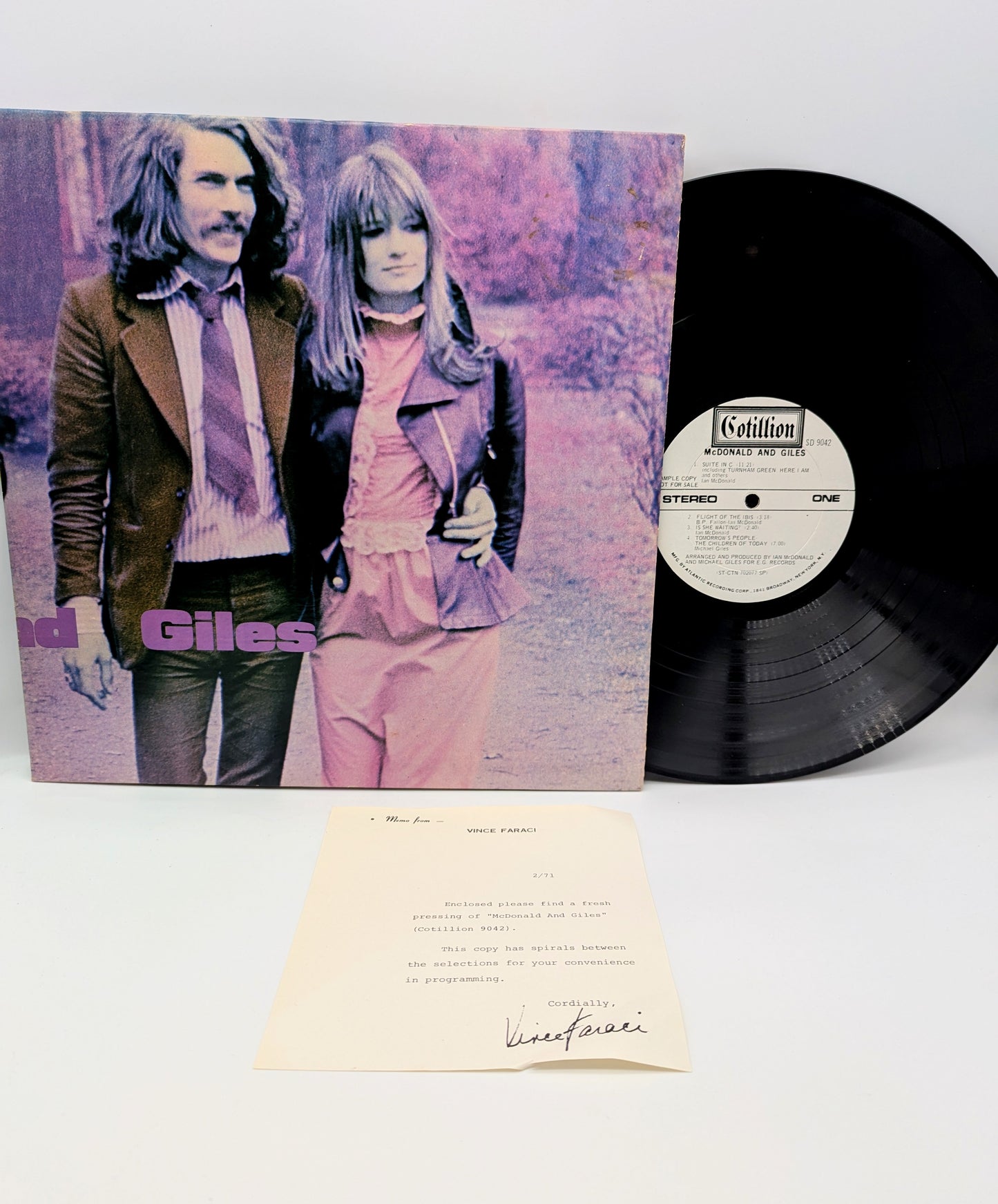 McDonald And Giles-McDonald And Giles (PROMO)(used)