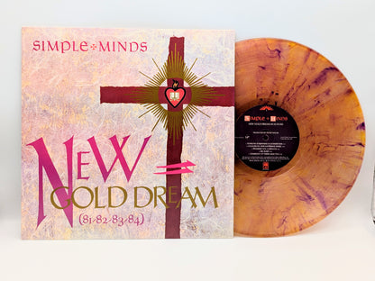 Simple Minds-New Gold Dream (Gold/Purple Marbled Vinyl)(used)1