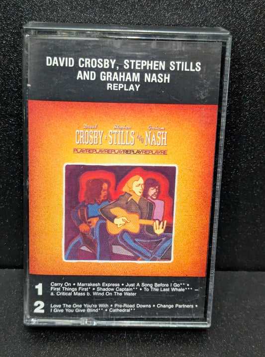 Crosby, Stills & Nash – Replay (Cassette)(used)