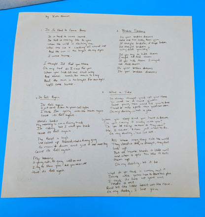 Mazzacane, Loren/Kath Bloom – Round His Shoulders Gonna Be A Rainbow (used)