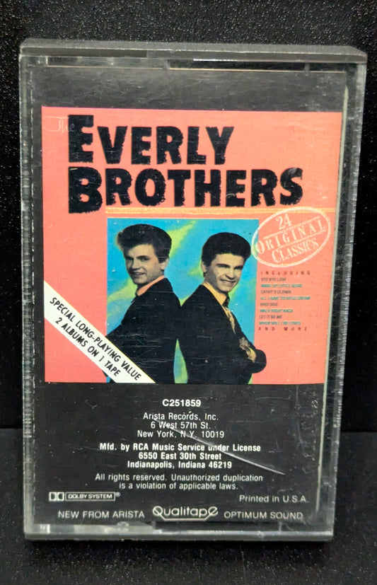 Everly Brothers – 24 Original Classics (Cassette)(used)