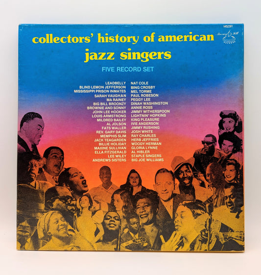 Various - Collectors' History Of American Jazz Singers (5LP) (used)