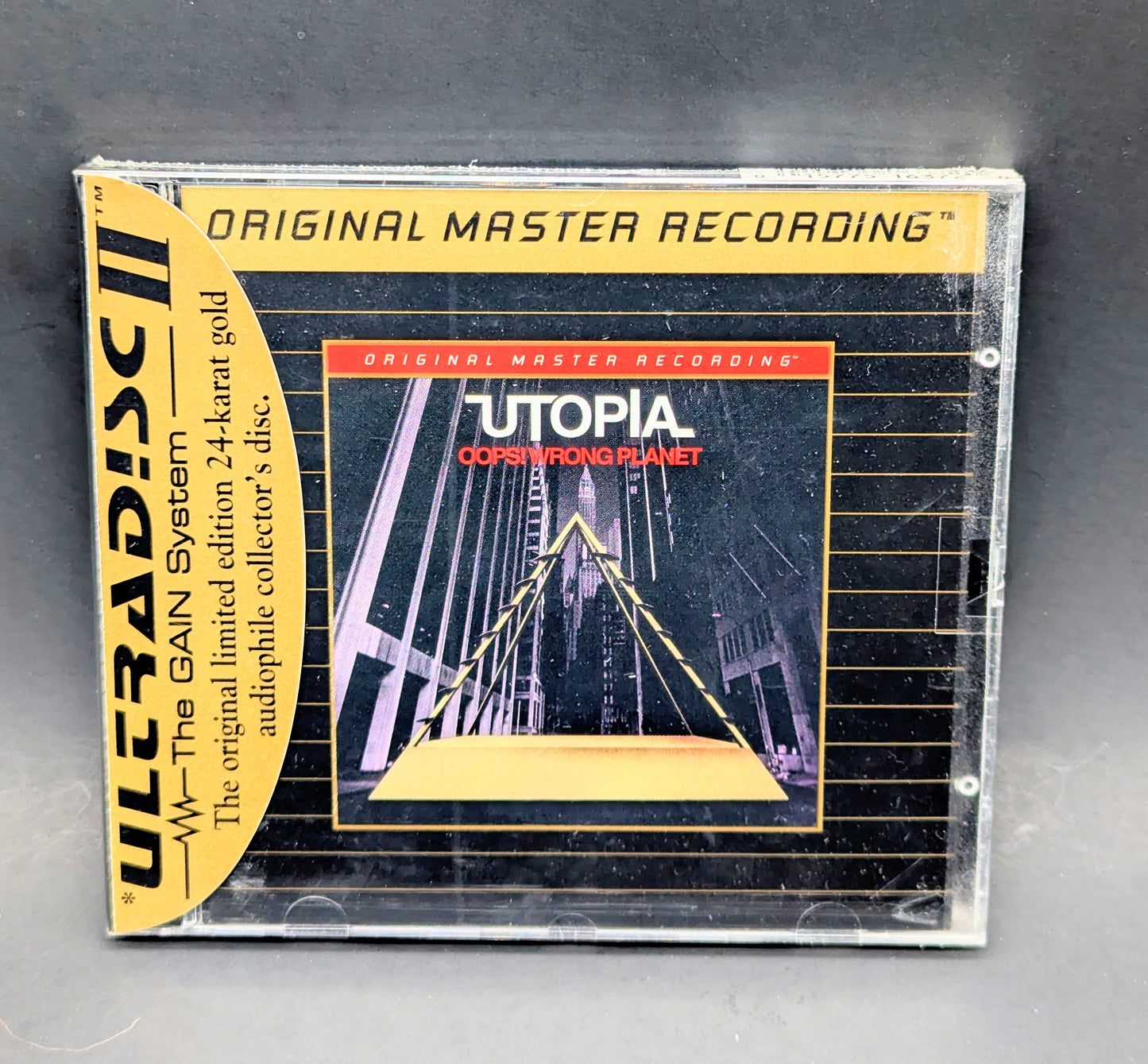 Utopia-Oops! Wrong Planet [24K Gold MOFI] (CD)(SEALED)