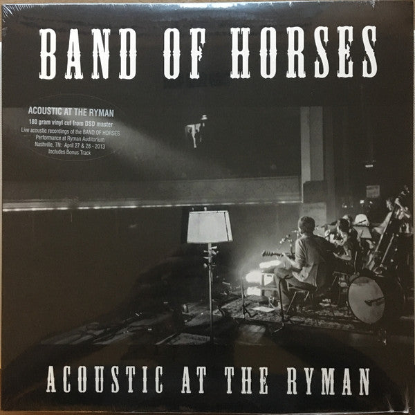 Band Of Horses-ACOUSTIC AT THE RYMAN (180G)