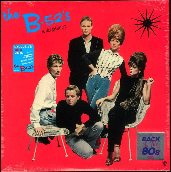 B-52s,The-Wild Planet LIMITED (Back 2 The 80s)(Red Vinyl)